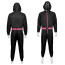 Squid Game Masked Officer Costume - Black Jumpsuit Mask Set Masked Guard Cosplay