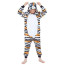 Kids White Tiger Costume - Onesie Jumpsuit White Tiger Cosplay
