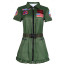 Women Top Gun Maverick Pilot Uniform Costume - Dress Top Gun Pilot Cosplay