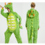 Kids Light Green Triceratops Costume - Onesie Jumpsuit Light Green Triceratops Cosplay