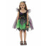 Girls Witch Costume - Black Green Dress Witch Cosplay