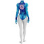 Metroid: Zero Mission Samus Aran Zero Bikini Swimsuit Costume - Metallic Swimsuit Samus Aran Zero Cosplay