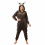 Pop Mart Labubu The Monsters Zimomo Costume - Brown Onesie Jumpsuit Zimomo Cosplay
