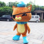 Giant Octonauts Kwazii Mascot Costume
