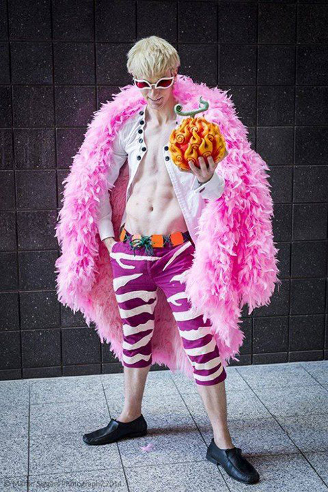One Piece Donquixote Doflamingo Costume - Donquixote Doflamingo Cosplay