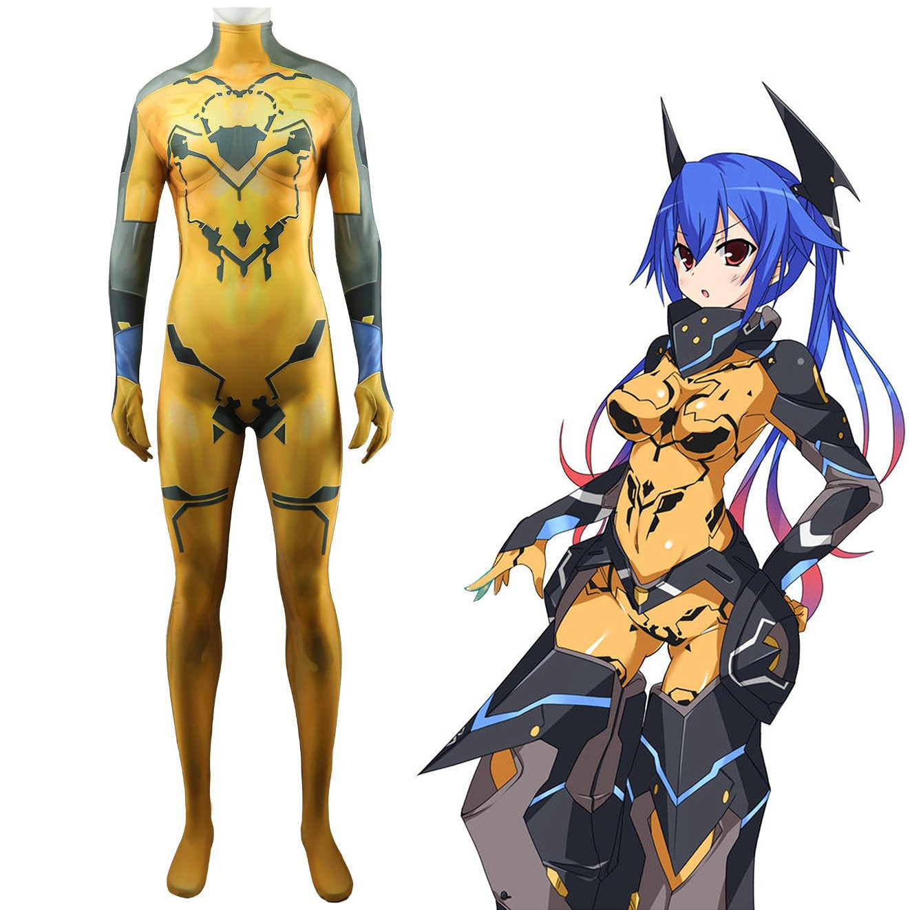 Phantasy Star Online 2 Quna Costume - Bodysuit Quna Cosplay