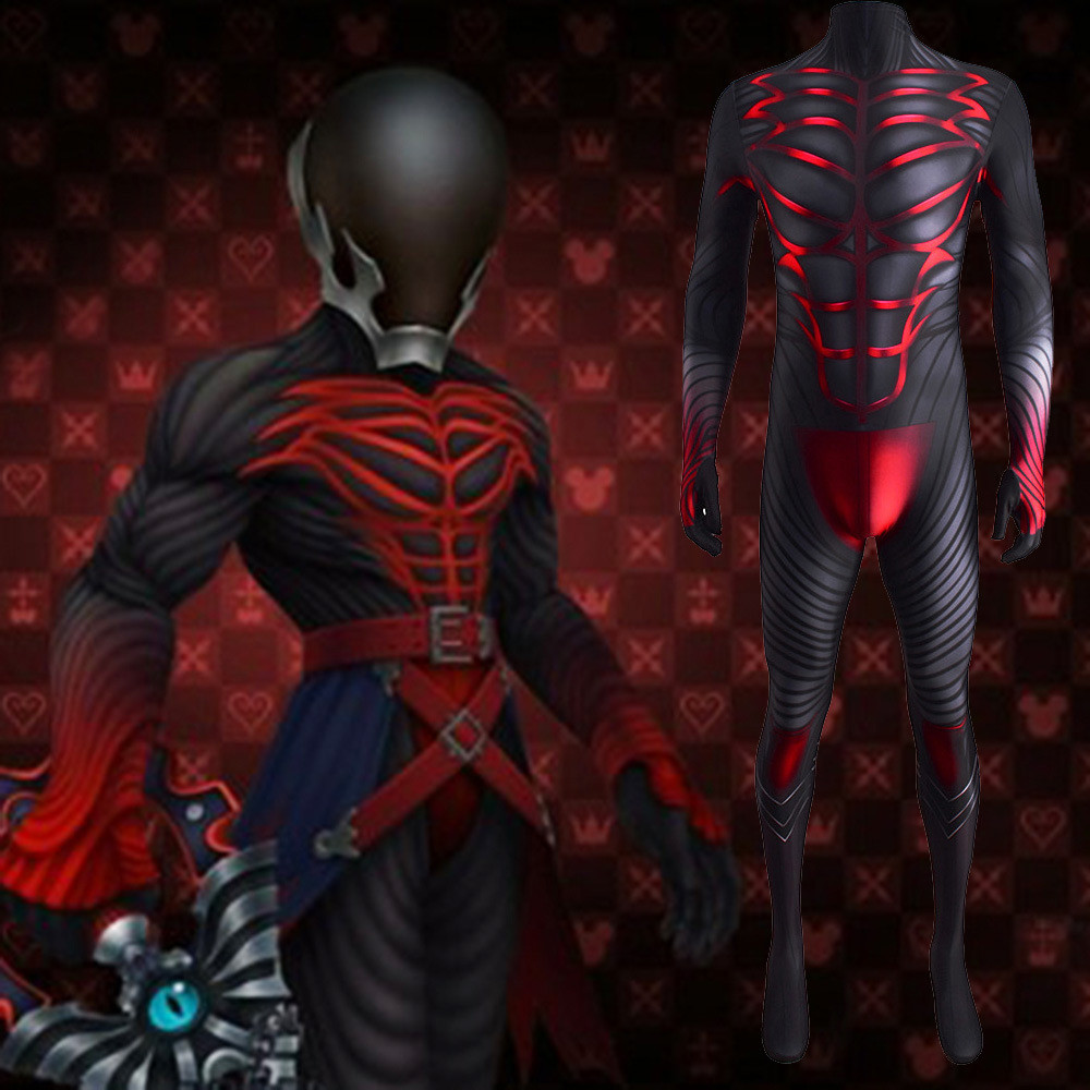 Kingdom Hearts Vanitas Costume - Bodysuit Vanitas Cosplay