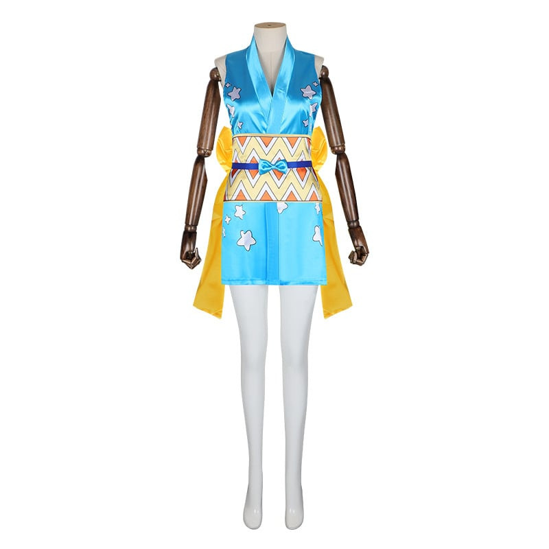 One Piece Nami Wanokuni Style Cosplay Costume