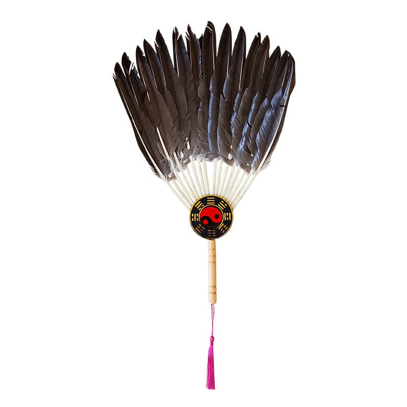 Ya Boy Kongming Lupin Cosplay Feather Fan Prop