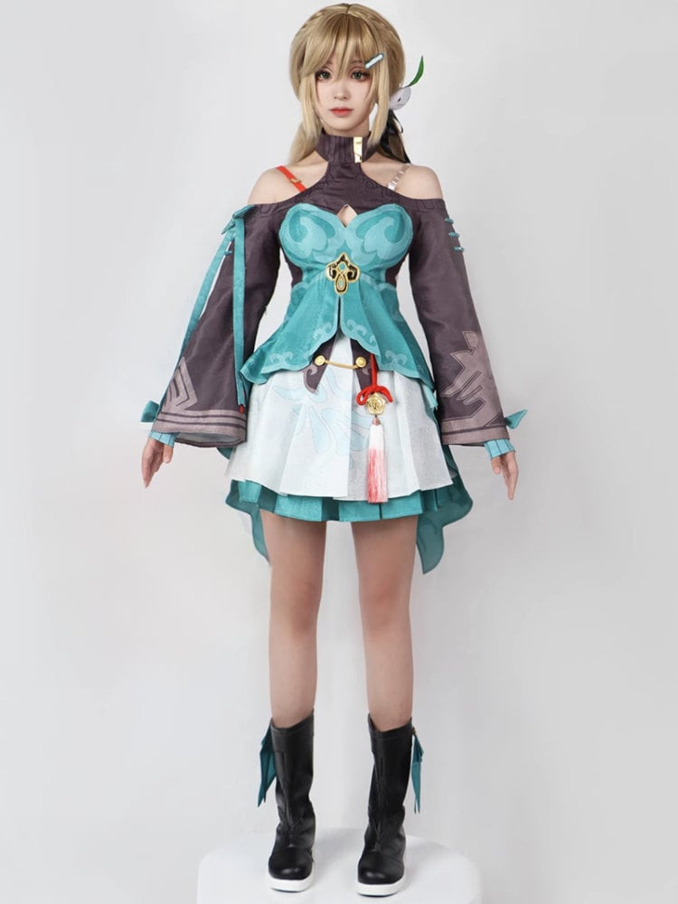 Honkai Star Rail Qingque Costume - Qingque Cosplay