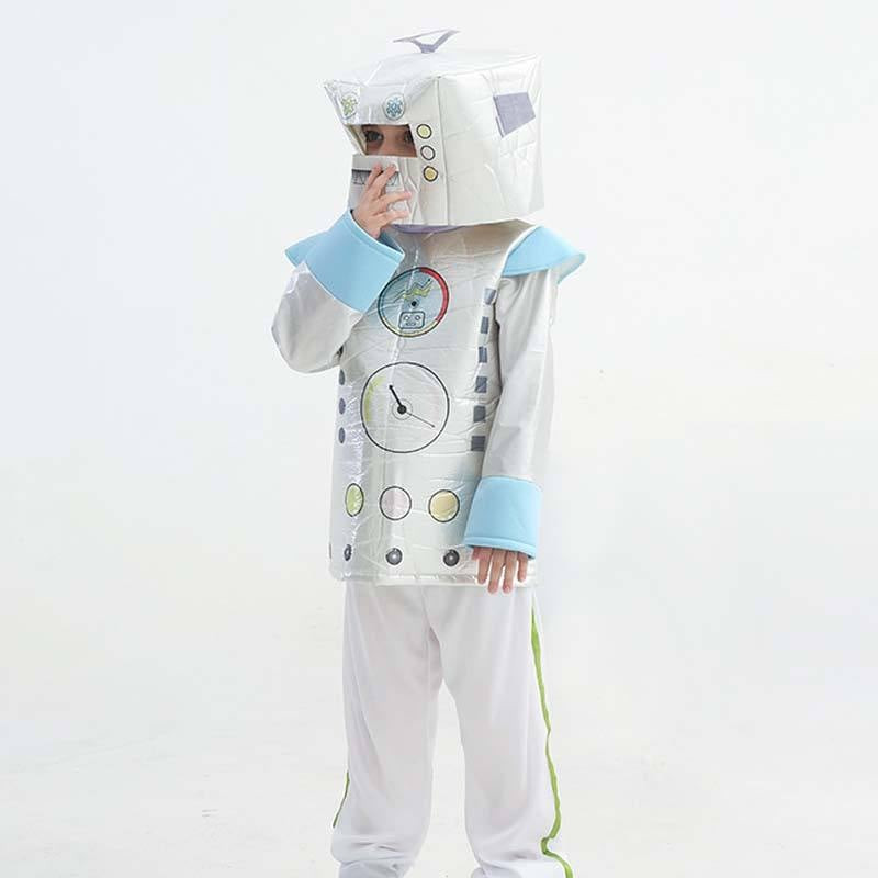 Kids Robot Costume - Suit Mask Set Robot Cosplay