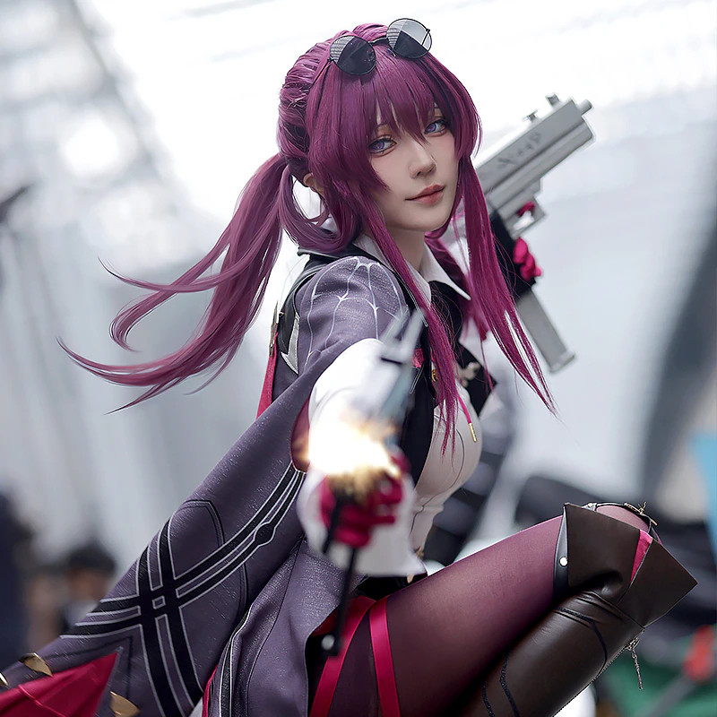 Honkai Star Rail Kafka Wig - Kafka Cosplay Costume Wig