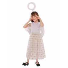Kids Angel Costume - Star Dress Halo Set Angel Cosplay