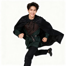 The Lord of the Rings Legolas Costume - Shirt Cloak Pants Set Legolas Cosplay