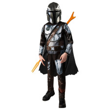 Boys Star Wars Mandalorian Costume - Bodysuit Mask Mandalorian Cosplay