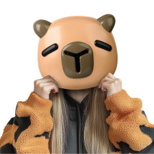 Capybara Mask Prop - Capybara Costume Cosplay Mask