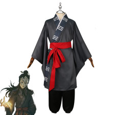 Black Myth: Wukong Mi Dao Ren Costume - Robe Pants Set Mi Dao Ren Cosplay