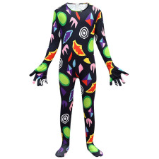 Stranger Things Eleven Mall Full Body Kids Lycra Cosplay Costume
