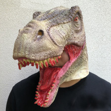 Jurassic World T-Rex Dinosaur Mask Prop - Tyrannosaurus Rex Dino Cosplay Costume Mask