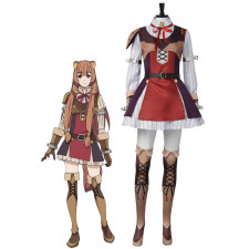 The Rising Of The Shield Hero Raphtalia Costume - Dress Full Set Raphtalia Cosplay