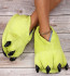 Light Green Monster Feet Slippers Prop - Light Green Monster Costume Cosplay Prop