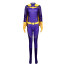 DC Comics Batgirl Barbara Gordon Costume - Purple Bodysuit Cape Batgirl Cosplay