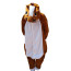 Kids Brown Horse Costume - Onesie Jumpsuit Brown Horse Cosplay