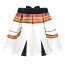 Girls K-Pop Demon Hunters Zoey Costume - Black White Gold Shirt Skirt Set Stage Outfit Zoey Cosplay