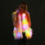 LED Fur Scarf