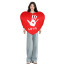 Love Heart Costume - Bodysuit Valentines Day Love Heart Cosplay