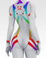 Evangelion 3.0+1.0 Thrice Upon A Time Mari Illustrious Makinami Costume - Rainbow Bodysuit Mari Illustrious Makinami Cosplay