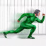 Man Muscle Suit Costume - Green Bodysuit Men's Muscle Suit Cosplay