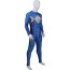 Power Rangers Blue Ranger Sentai Costume - Blue White Bodysuit Blue Power Ranger Cosplay
