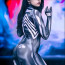 Marvel's Spider-Man Spider-Girl Symbiote Suit Costume - Bodysuit Mask Set Spider-Girl Symbiote Suit Cosplay