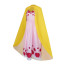 One Piece Charlotte Linlin Costume - Pink Dress Yellow Cape Set Charlotte Linlin Cosplay