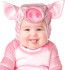 Baby Pink Pig Costume InCharacter - Onesie Jumpsuit Pink Pig Cosplay