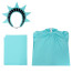 Kids Statue Of Liberty Costume - Blue Dress Set Statue Of Liberty Cosplay