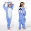 Kids Stitch Costume - Onesie Jumpsuit Stitch Cosplay
