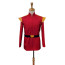 Futurama Zapp Brannigan Costume - Red Shirt Uniform Zapp Brannigan Cosplay