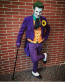 Disney Batman Joker Cosplay Costume For Men Halloween Costume