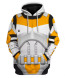 Stars Wars Clone Trooper Costume - Hoodie Sweatpants Clone Trooper Cosplay
