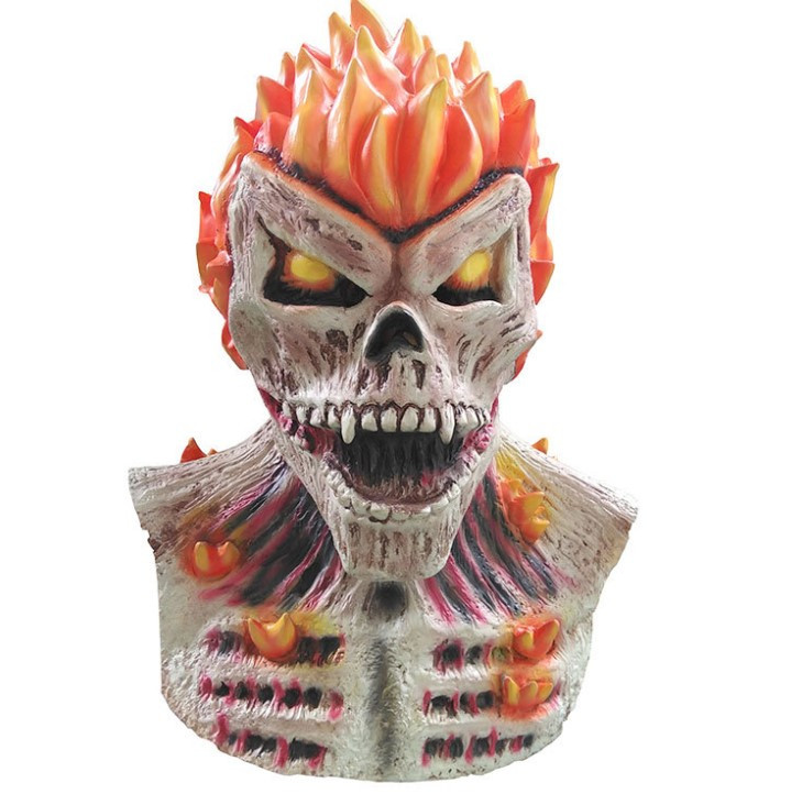 Blazing Skull Cosplay Mask