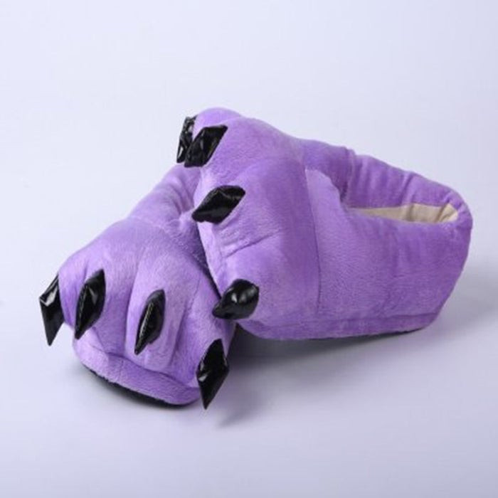 Purple Monster Feet Slippers Prop - Purple Monster Costume Cosplay Prop