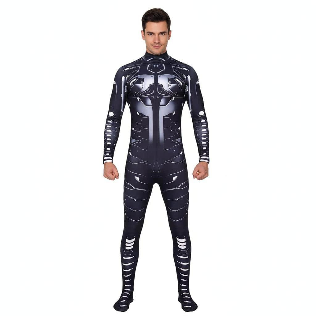 Bionic Bodysuit Costume - Lycra Bodysuit Bionic Cosplay Type 2