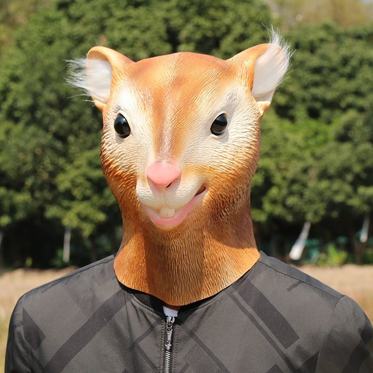 Squirrel Mask - Squirrel Cosplay Costume Mask Prop