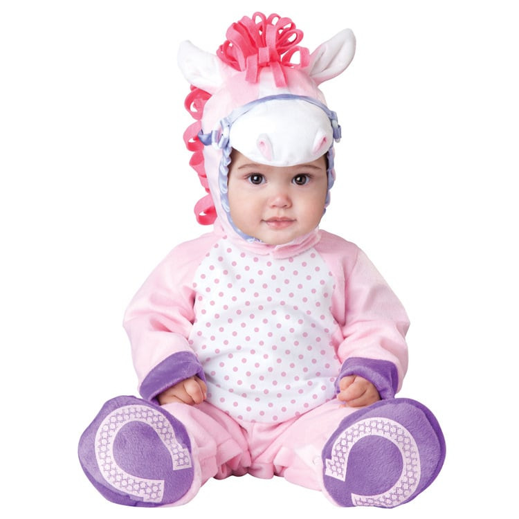 Baby Pink Pony Costume InCharacter - Onesie Jumpsuit Pink Pony Cosplay