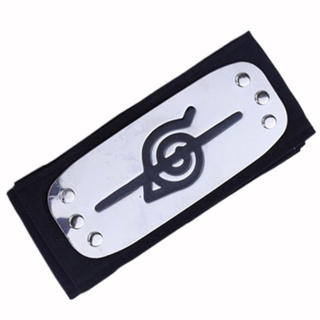 Akatsuki Konohagakure Hidden Leaf Village Headband From Naruto Cosplay Costume Prop
