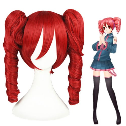 Vtuber Kasane Teto Wig - Kasane Teto Costume Wig Prop
