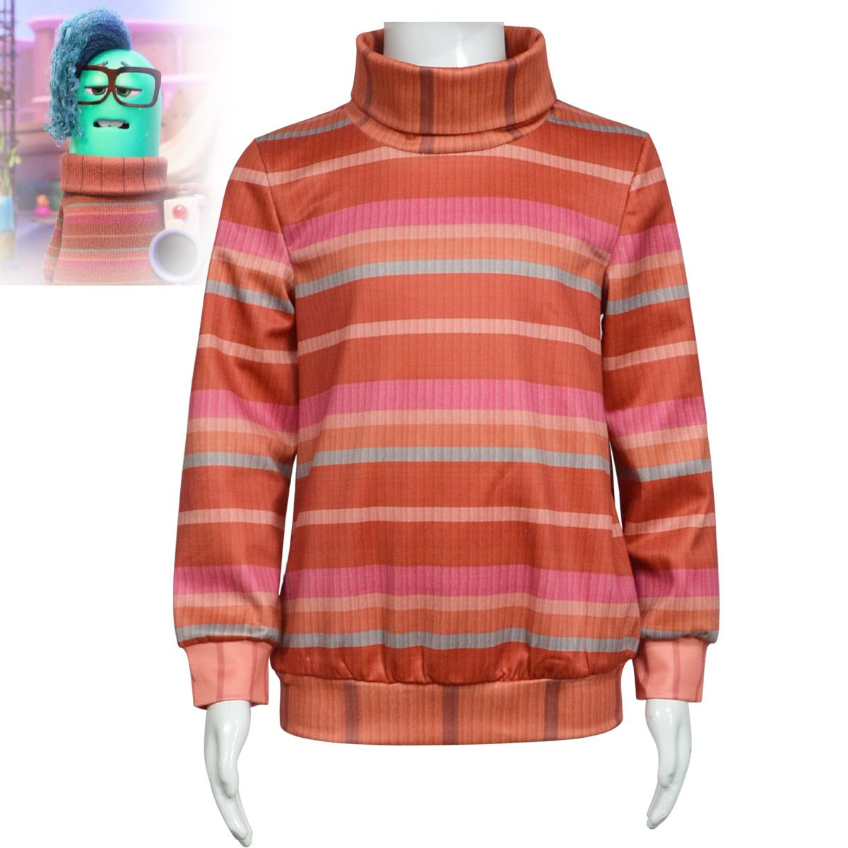 Inside Out Xeni Costume - Turtleneck Sweater Xeni Cosplay