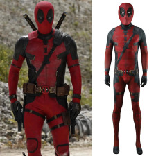 Deadpool and Wolverine 2024 Deadpool Costume - Full Suit Mask Set Deadpool Cosplay